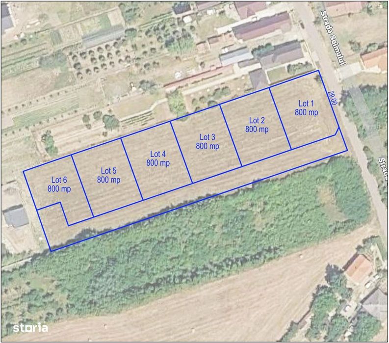 Teren intravilan  – Viile Satu Mare, Str Șoimului