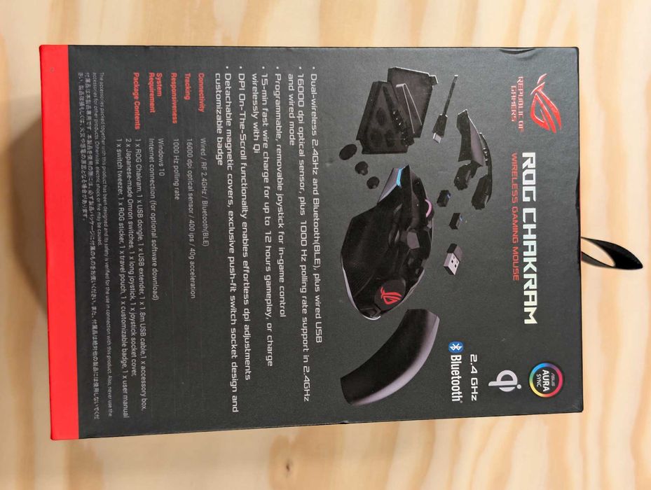 Mouse gaming wireless Asus ROG Chakram
