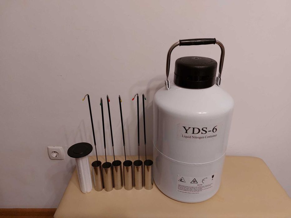 Сосуд дьюара 6л. горловина 50 мм.