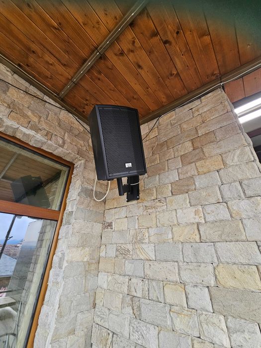 Професионален Сет - колони, бас, усилвател, процесор миксер