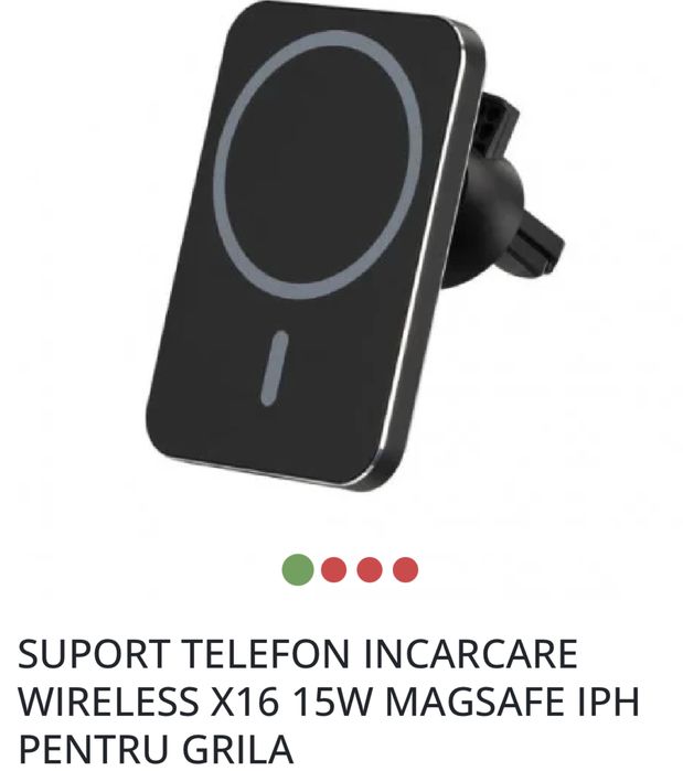 Incarcator wirless 3 in 1, suport wirless masina telefon, huse telefon
