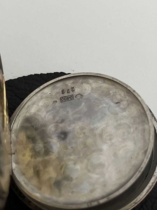 Ceas vechi de buzunar Zenith Grand Prix Paris 1900 argint Iasi