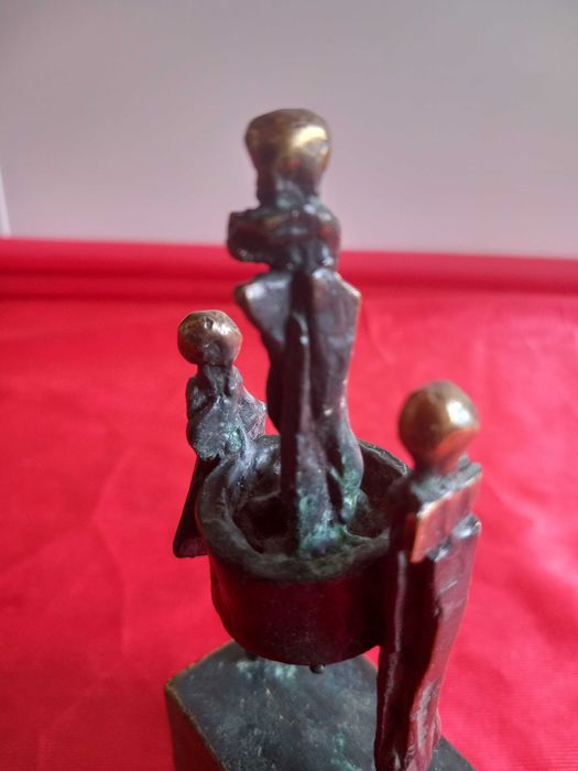 Ставри Калинов Малка Бронзова Пластика  Статуетка