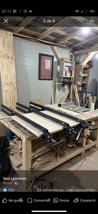 Prese duble reglabile pentru blaturi