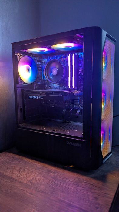 Настолен компютър R5 5600, RTX 3060 TI, 16 GB DDR4 RAM