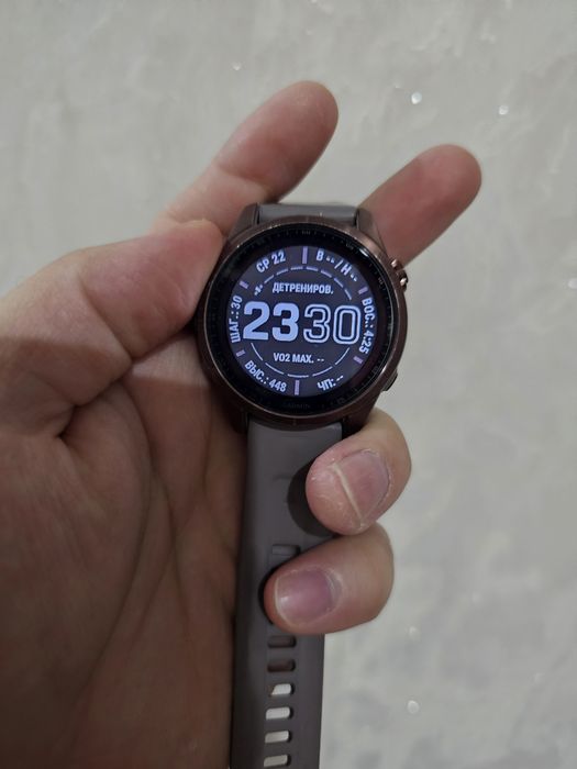 Garmin fenix 7s 42mm sapphire solar