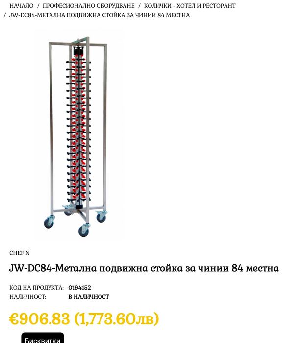 Обзавеждане за заведение