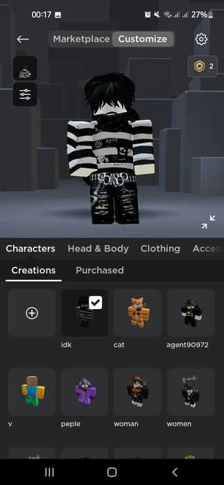 Топовый Аккаунт в роблокс мм2