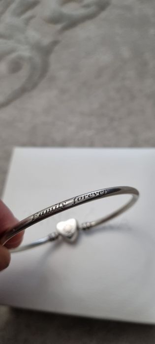 Bratara fixa Pandora, argint
