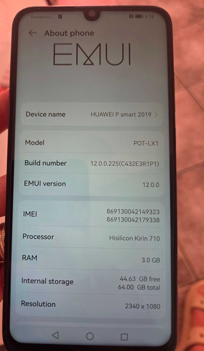 Huawei psmart 2019