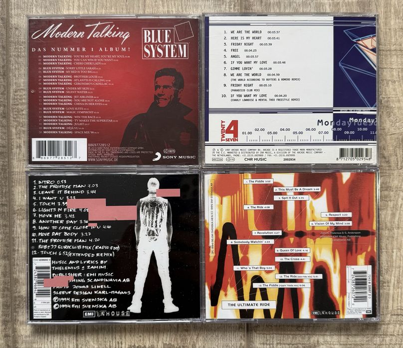 Pachet 31 cd Eurodance Activate/CapitalSound/TH Express - Cd-uri rare!