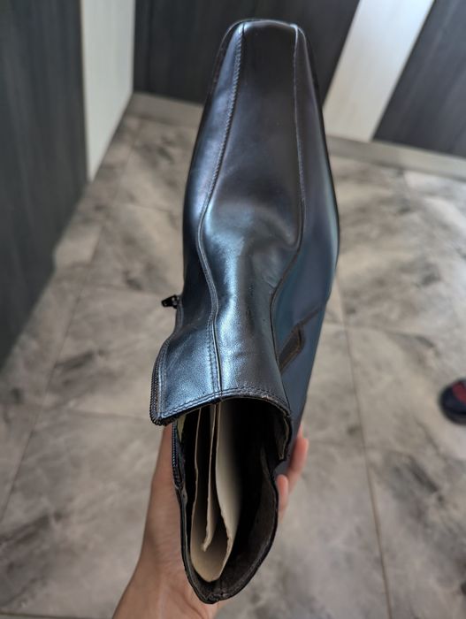 Ghete bărbați îmblănite din piele, mărimea 43 – noi, călduroase pentru