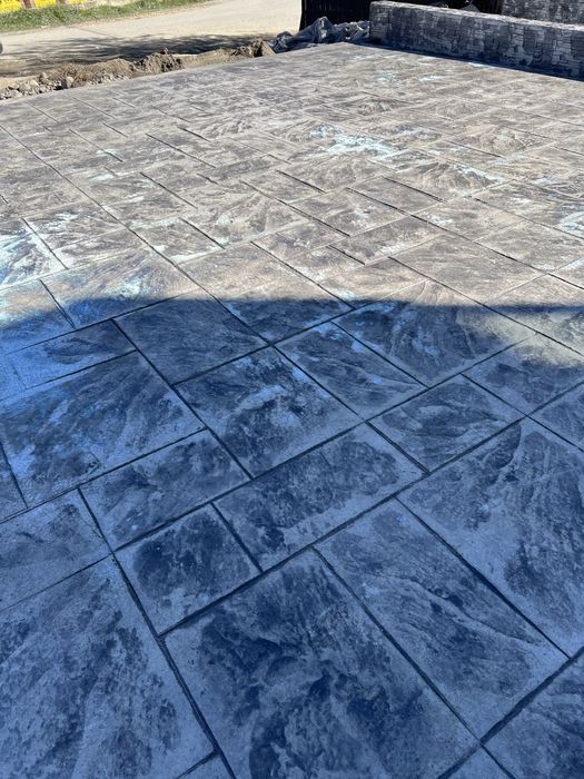 Decorațiuni case gradina garduri si altele din beton amprentat