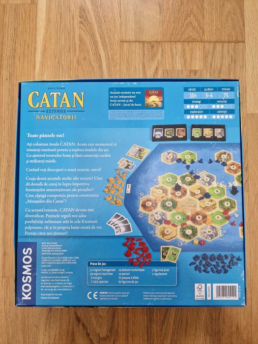 Catan - Extensie Navigatorii