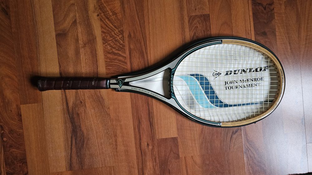 Racheta tenis Dunlop vintage John McEnroe Tournament
