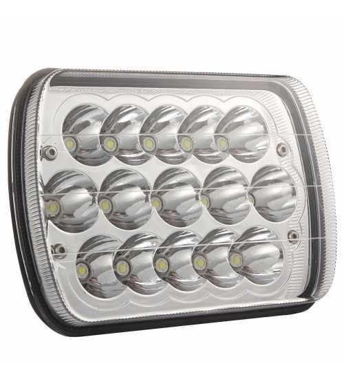 Set Set faruri LED JEEP Wrangler YJ / Cherokee XJ Toyota, ETC130W Black Edition