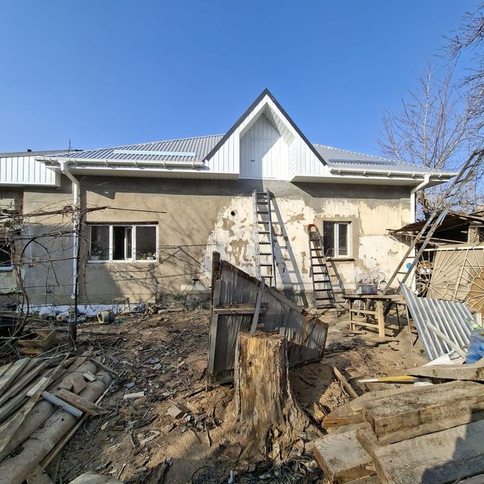 Кровля. Крыша под ключ. Франтон. Карниз.