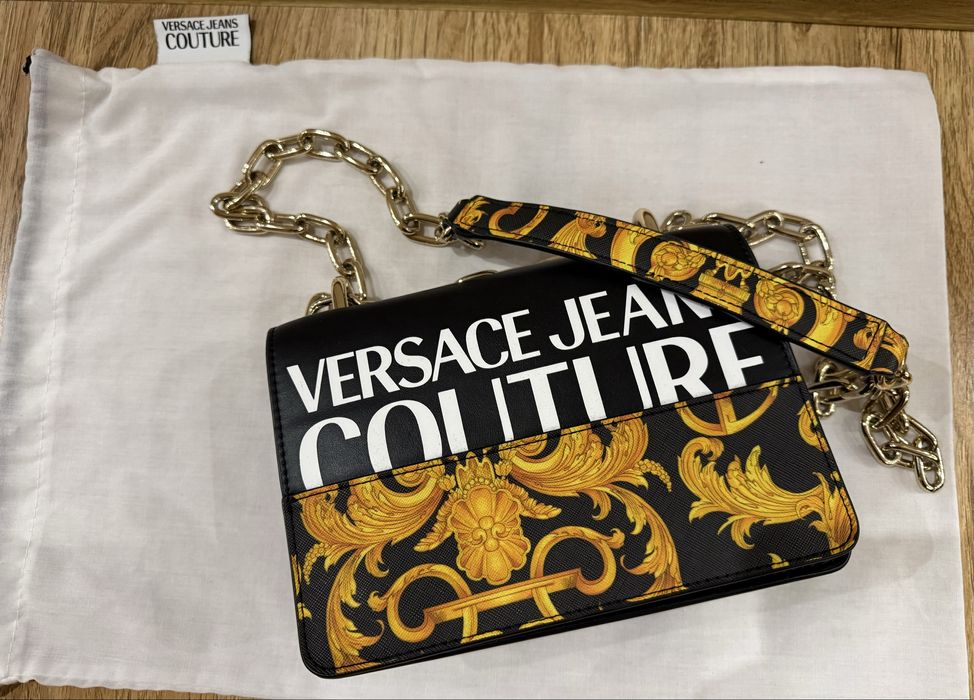 Уникална чанта и колан Versace Jeans Couture, 100% Original