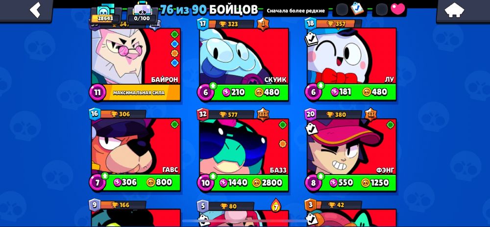 Аккаунт в бравл старс