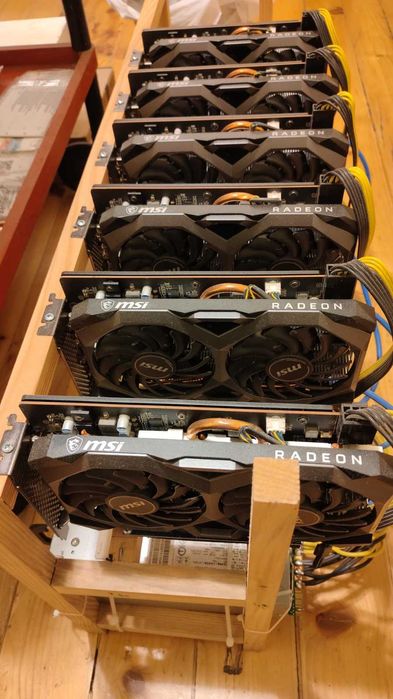 Mining Rig/Крипто копачка