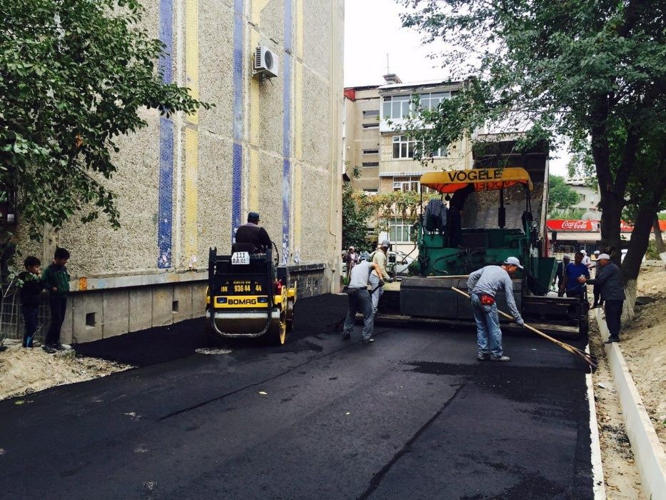 Асфальтирование дорог в Ташкенте. Качественно! Быстро! Недорого