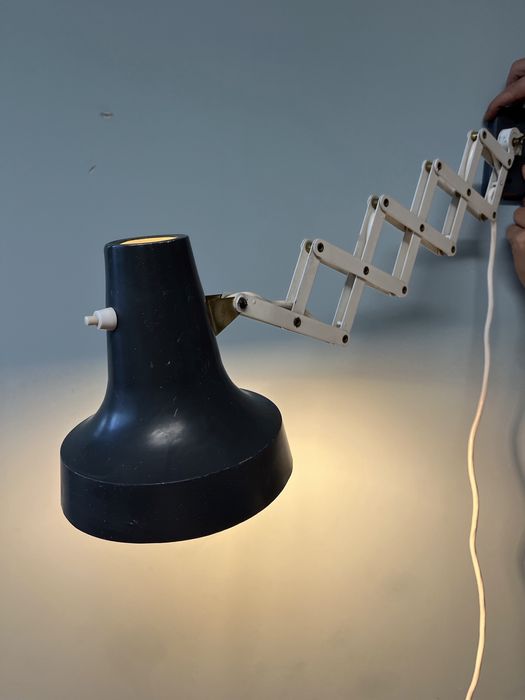 Стенна ножична лампа / ANVIA / 60-те