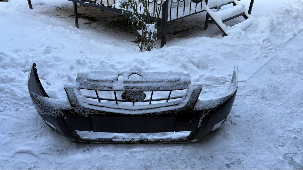 Боковые и бампер на приору