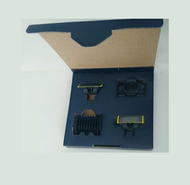 Нов Philips One Blade Тример Хибриден Уред за Брада QP2724/30 + 2 Чисто Нови Ножчета!