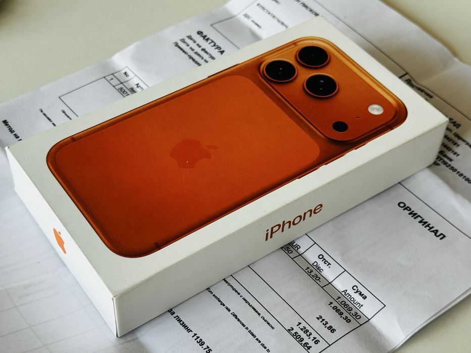 Iphone 17 Pro 256GB Cosmic Orange 2 Години гаранция