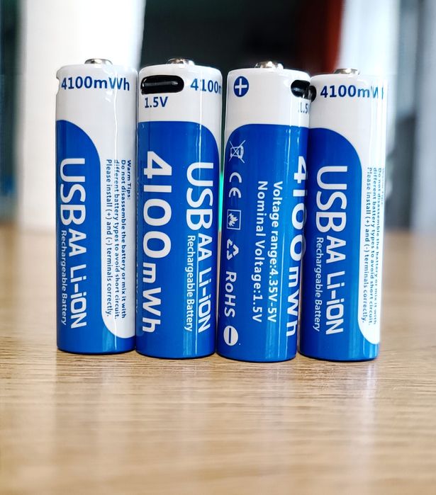 Презареждащи батерии АА / rechargable AA batteries