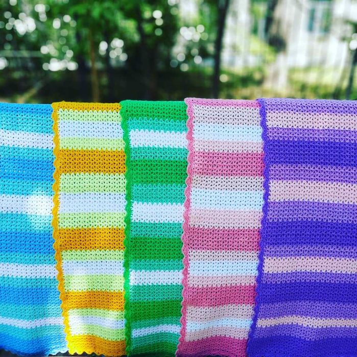 Вязаные пледы для детей