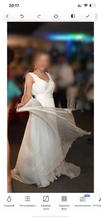 Rochie mireasa matase naturala