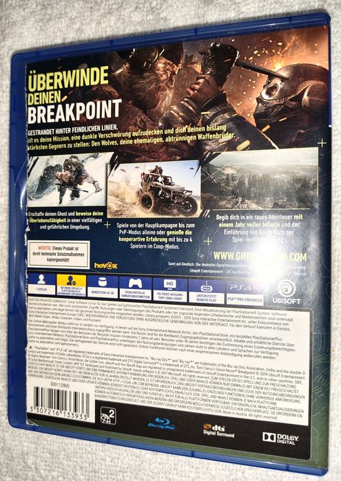 Tom Clancy's Ghost Recon BreakpointPS4 Playstation 4
