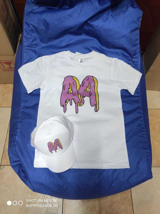 Футболки Влад А4 белого, черного и оранжевого цвета