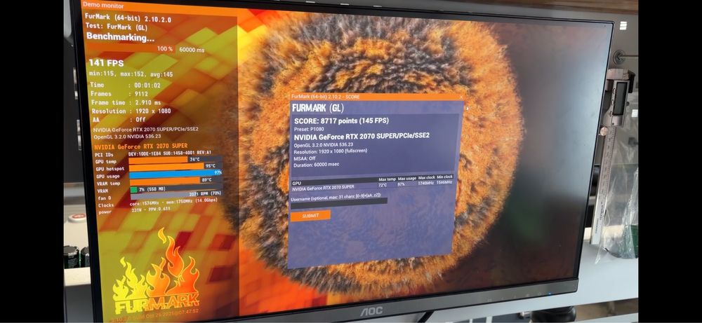 Gigabyte rtx 2070 super 8gb gddr6