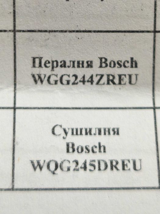 0878707482,продава нов свързващ кит за пералня и сушилня Бош