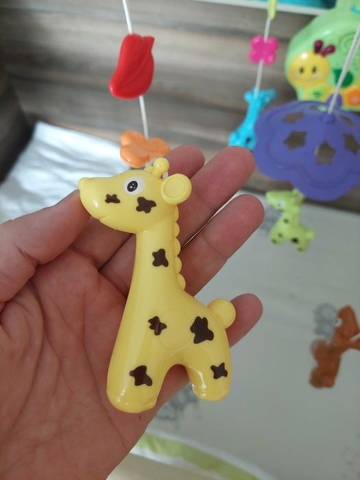 Бебешка въртележка за кошара/легло