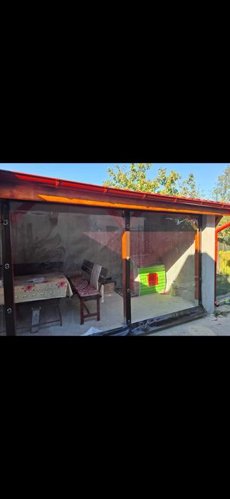 Inchidem terase , foisoare , balcoane cu poliplan si folie cristal