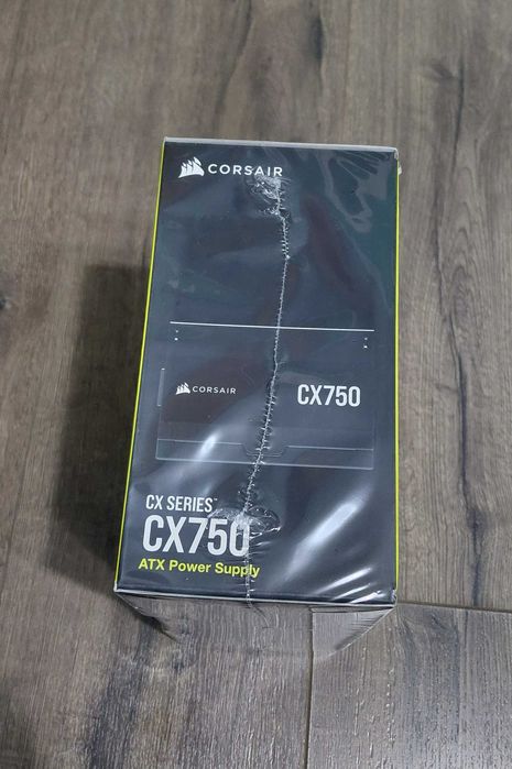 Sursă Corsair CX750 750W 80+ Bronze, produs SIGILAT