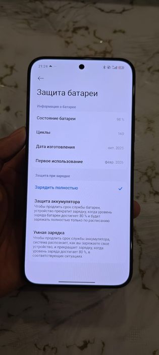 Xiaomi 15T Pro 98% АКБ