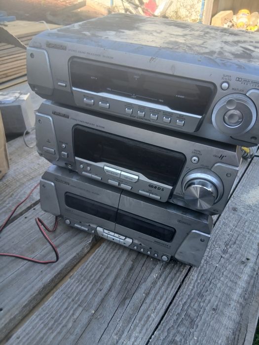 Linie Audio Hi-Fi Technics SC-DV290 + Boxe Originale, Sunet Puternic