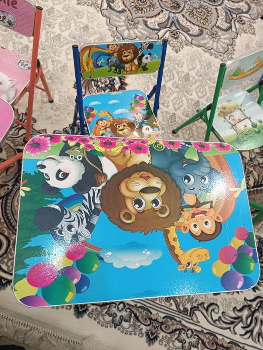 Bolalar uchun. Maxsus Stol stul Nabori!