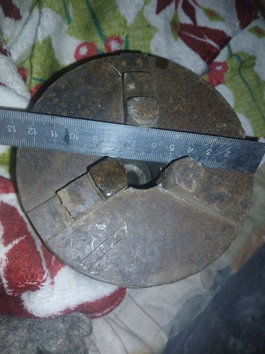 Патрон токарный трёхкулачковый