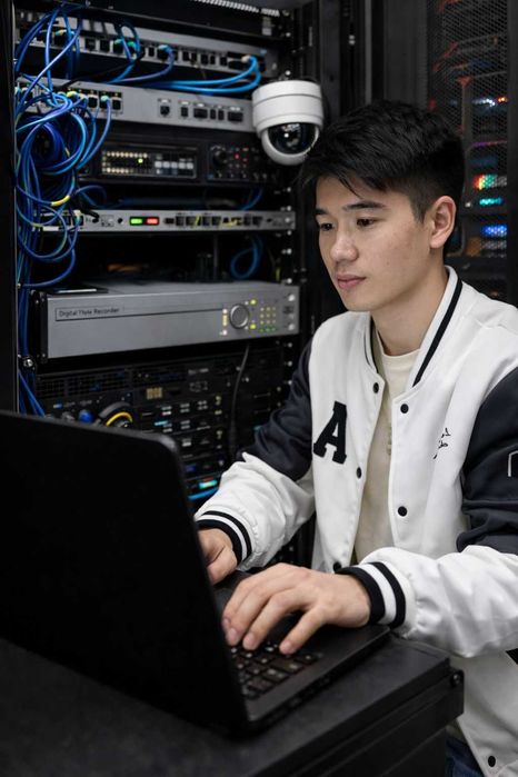 Установка видеонаблюдение