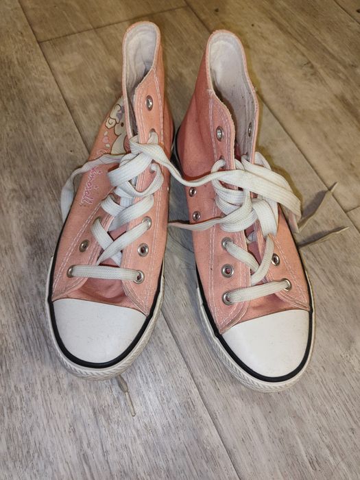 Кеды, конверсы розовые