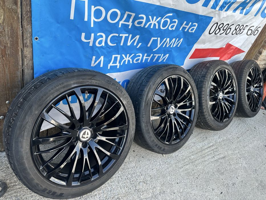 19 5х112 джанти с гуми Tomason