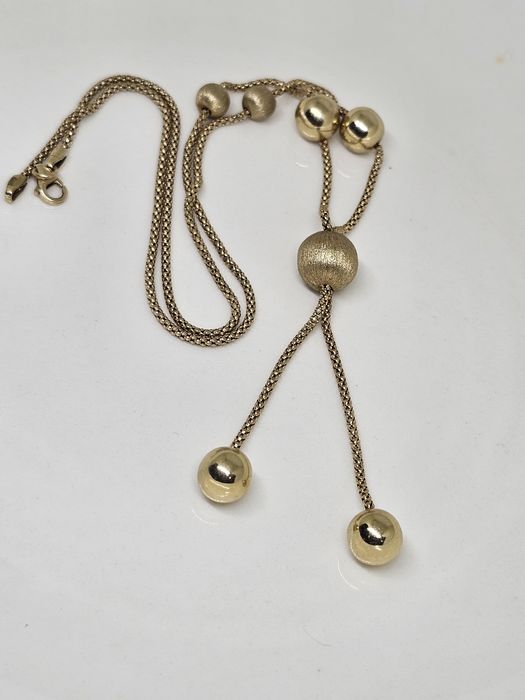 Колье жёлтое 585проба