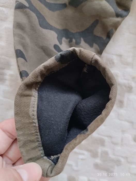 Тёплые штанишки на мальчика