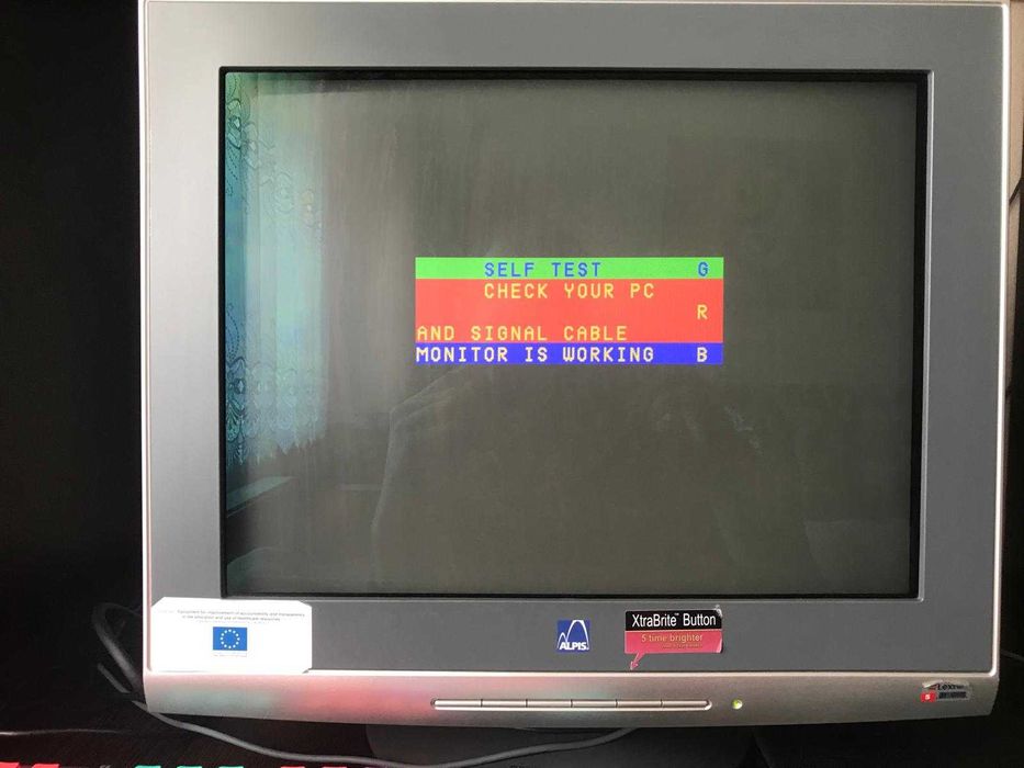 Monitor Proview Electronics 786N CRT Display Flat