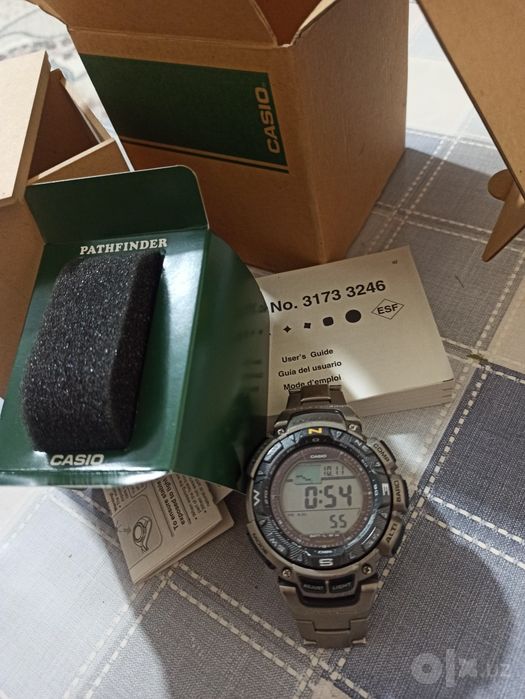 Часы Casio на солнечной питании